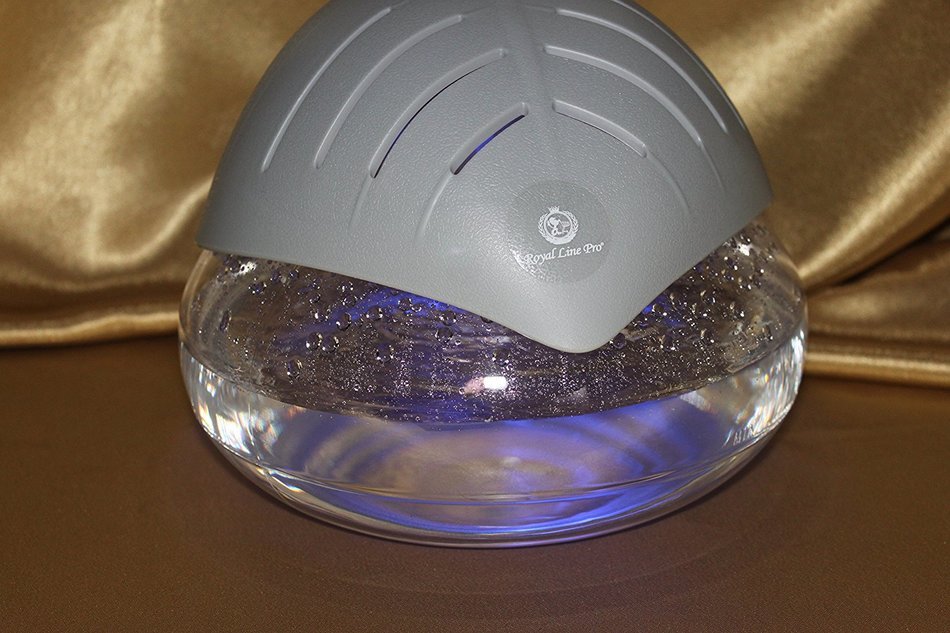 Royal Line Pro (R) Deluxe Illuminated Water Based Air Purifier Humidifier Revitalizer Cleaner Fragrance Dispenser...