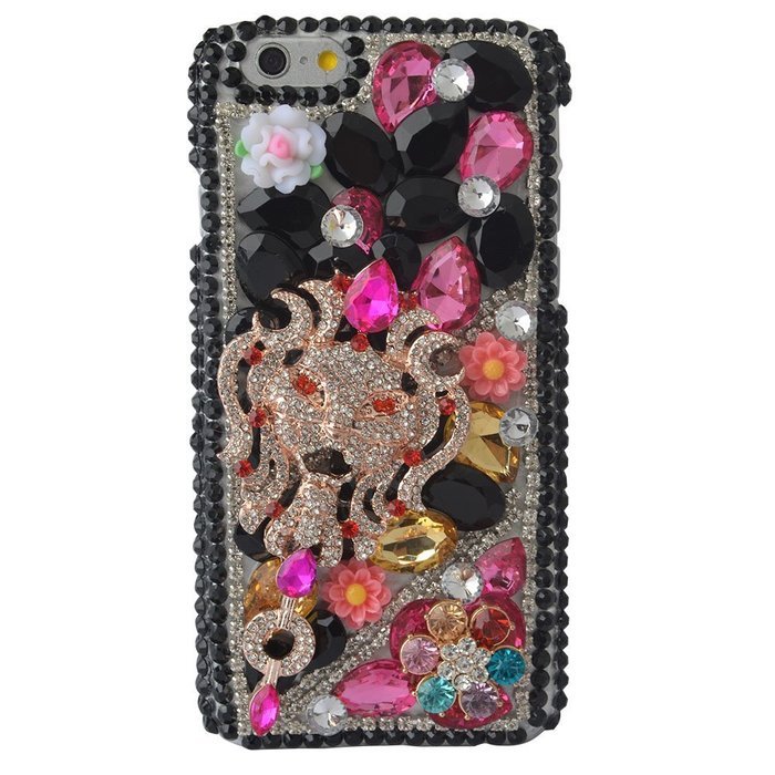 iPhone 6 Plus/6s Plus Case,Yaheeda 3D Fashion Bling PC Hard Case for iPhone 6 Plus/6s Plus [5.5inch] N7