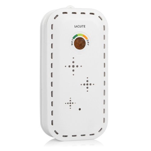 LAGUTE Adenium Renewable Wireless Mini Dehumidifier, Absorbs Moisture, Max 500 cubic ft. Area, No Batteries or...