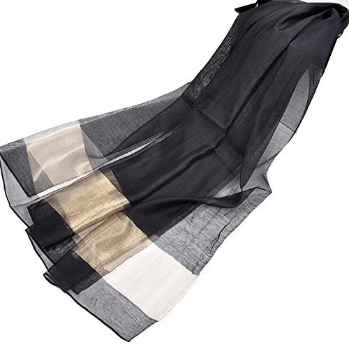 TR.OD Womens/Girls Elegant fanshionable Silk Scarf soft Voile Multi-colored available
