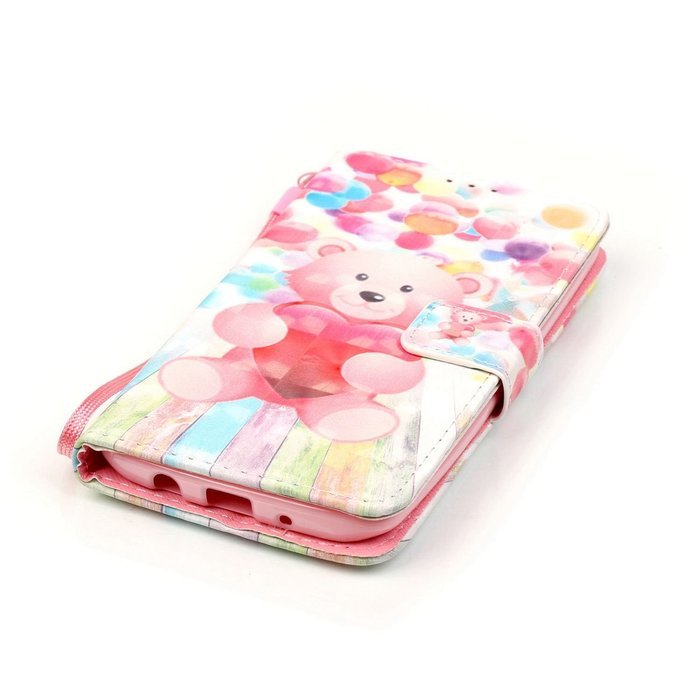 LG K7 Case,LG Tribute 5 Case,Yaheeda [3D Colored Drawing] [Flip Fit] Premium PU Leather Card-Slots Cash-Slots... N16