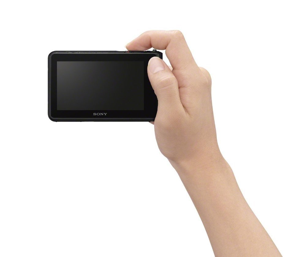 Sony DSC-TX30/B 18 MP Digital Camera with 5x Optical Image Stabilized Zoom and 3.3-Inch OLED (Black) N3
