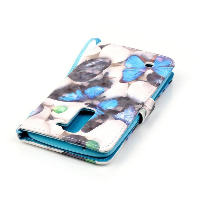 LG K7 Case,LG Tribute 5 Case,Yaheeda [3D Colored Drawing] [Flip Fit] Premium PU Leather Card-Slots Cash-Slots... N17