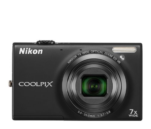 Nikon COOLPIX S6100 16 MP Digital Camera with 7x NIKKOR Wide-Angle Optical Zoom Lens and 3-Inch Touch-Panel LCD... N8