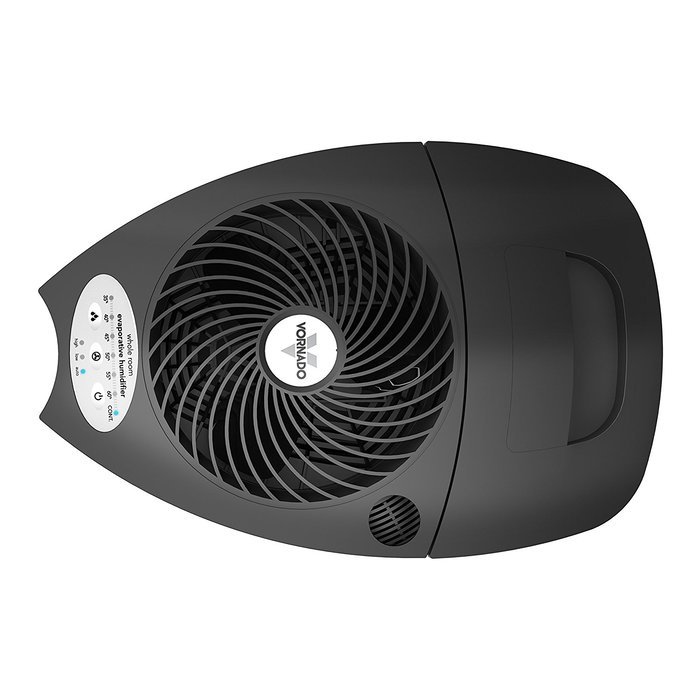 Vornado Evap3 Whole Room Evaporative Humidifier, Black