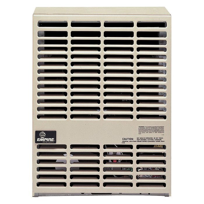 Gas Wall Furnace, NG, 60 cfm, 10, 000 BtuH