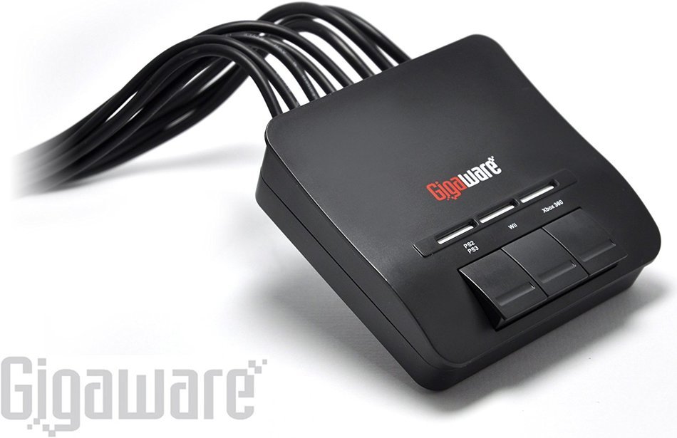 Gigaware Universal Gaming Component Cable With Switch 26-1542 N4