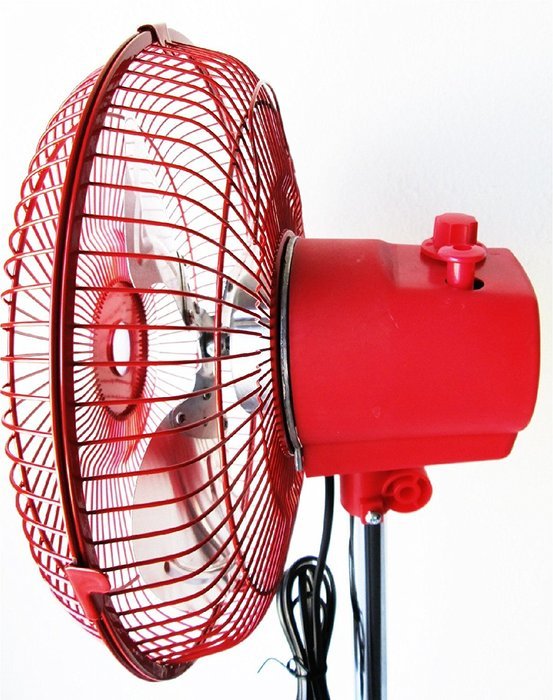 10" Pedestal Stand Fan (Pink)