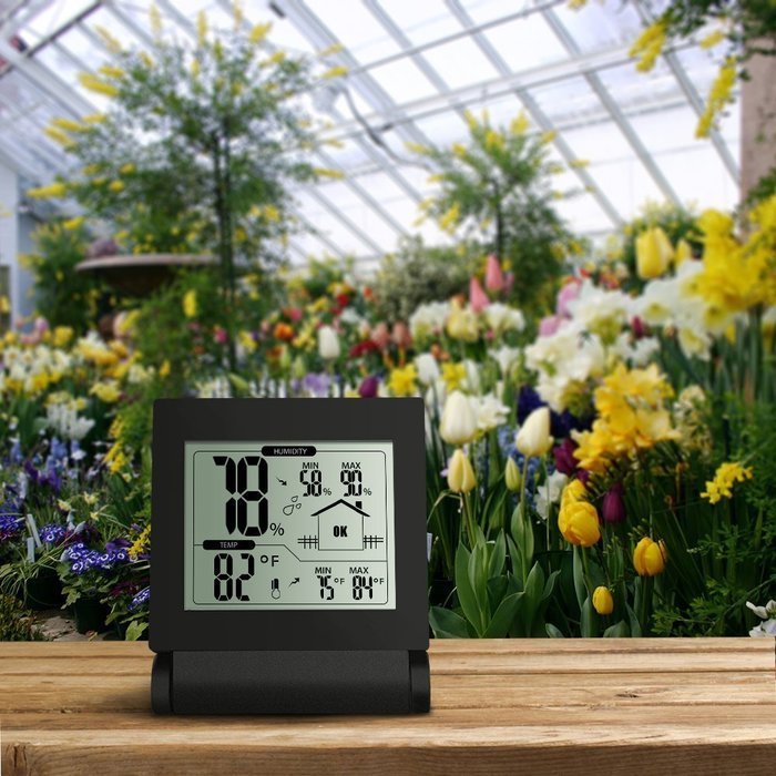 Habor Digital Wireless Hygrometer Thermometer Monitor Temperature and Humidity Sensor for Indoor Use N2