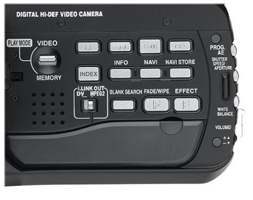 JVC GRH-D1 High Definition MiniDV Camcorder w/10x Optical Zoom (Discontinued by Manufacturer) N7