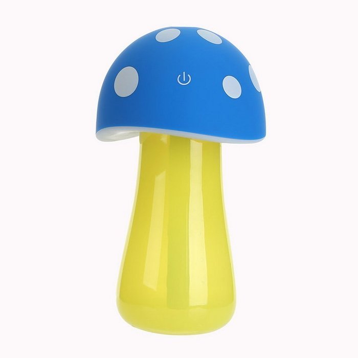 IMISON Ultrasonic Cool Portable Single Room Mist Humidifier USB Mushroom Aroma LED Night Light Mist Discharge... N2