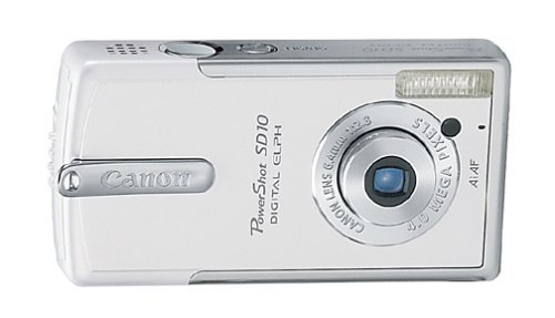 Canon Powershot SD10 4MP Digital Camera (Silver) N2