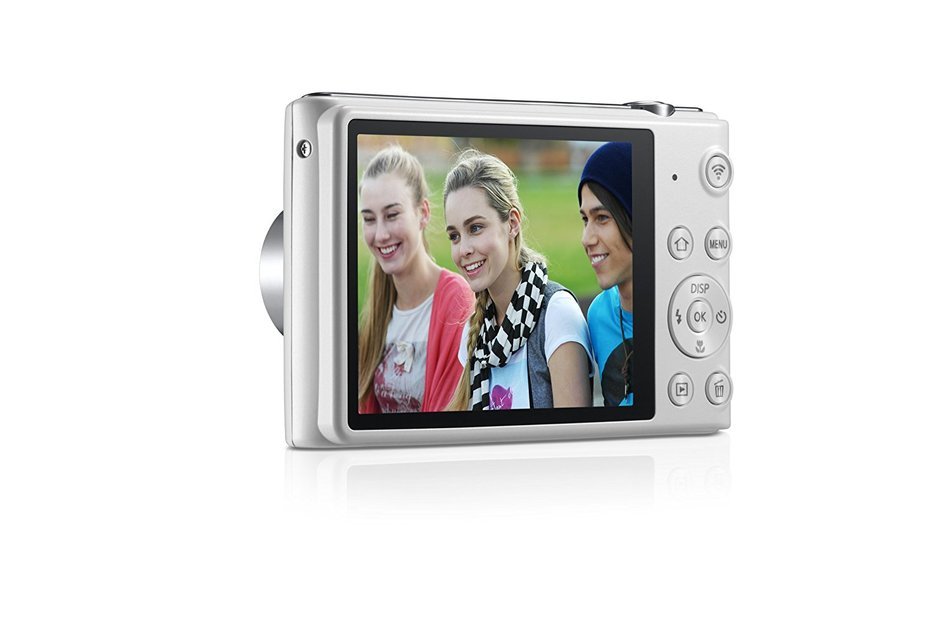 Samsung ST150F 16.2MP Smart WiFi Digital Camera with 5x Optical Zoom and 3.0" LCD Screen (Red) N25