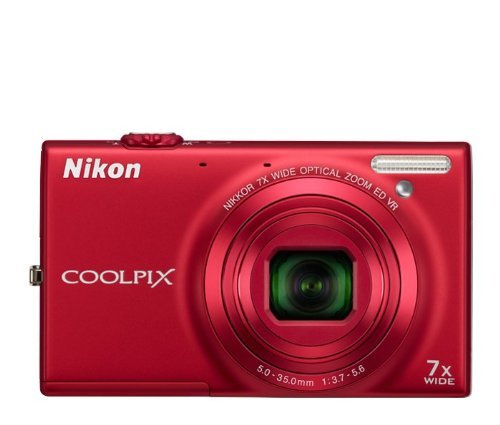 Nikon COOLPIX S6100 16 MP Digital Camera with 7x NIKKOR Wide-Angle Optical Zoom Lens and 3-Inch Touch-Panel LCD... N9