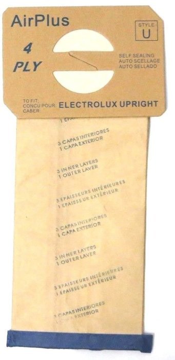 18 Bags for Electrolux Upright Vacuum Cleaner STYLE U