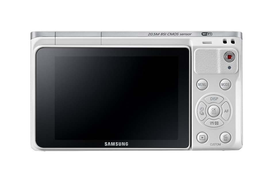 Samsung NX Mini 20.5MP CMOS Smart WiFi Interchangeable Lens Digital Camera with 9-27mm Lens (White) (Certified... N6