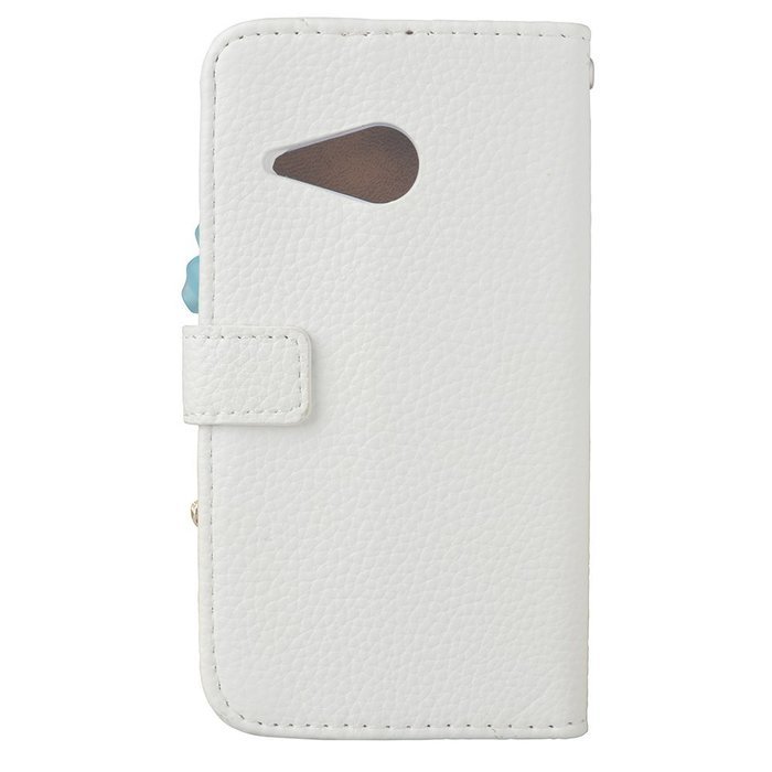 KAKA(TM) 3D Handmade Colorful Black Pulple Blue Rhinestone Crystal PU Leather Stand Folding Protective Case Big... N3