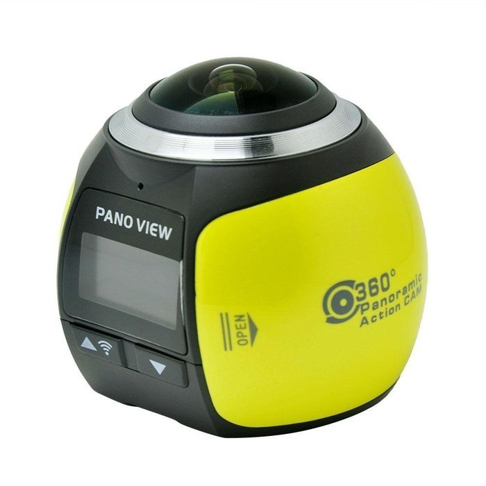 Homestec 360 degree Action Camera- V1 Panoramic 24482448 30fps Ultra HD Video waterproof Cameras Deportiva Wifi... N8