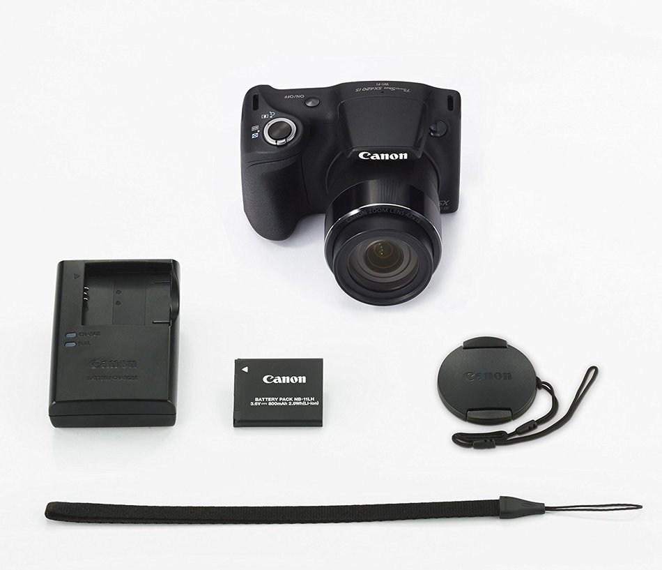 Canon Digital Camera PowerShot SX420 IS 42x Optical Zoom PSSX420IS [International Version, No Warranty] N2
