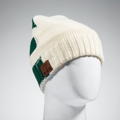 Tenergy Wireless Bluetooth Hands-Free Beanie Line Ribbed Knit N5