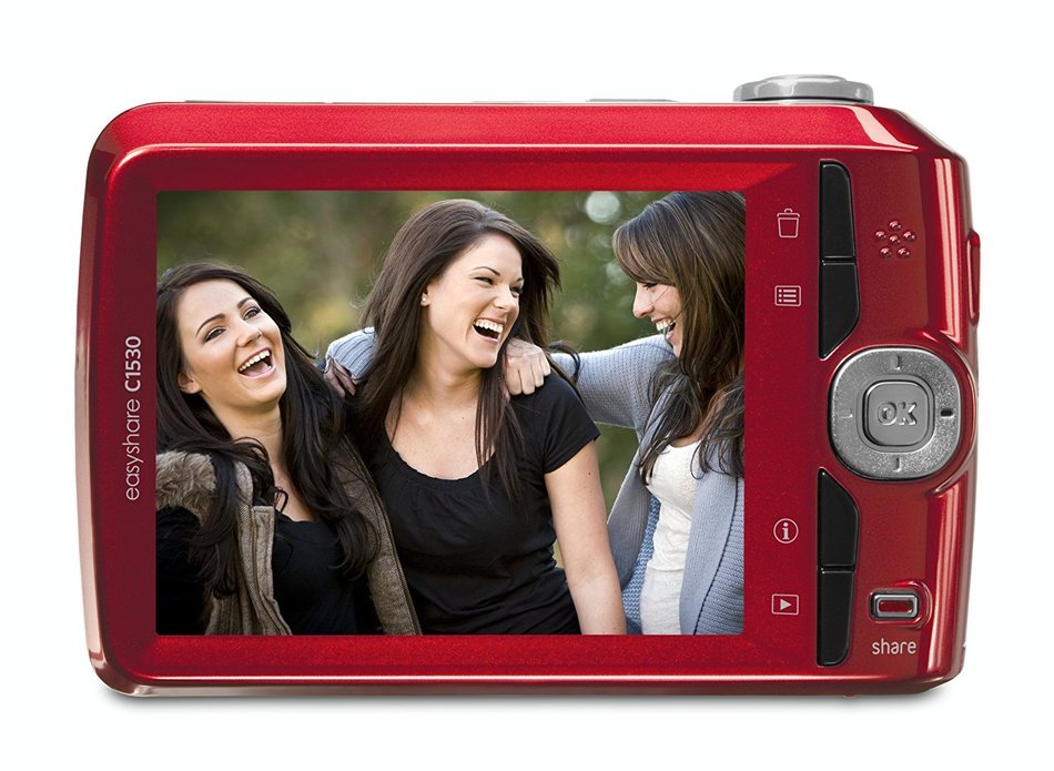 Kodak EasyShare C1530 14 MP Digital Camera with 3x Optical Zoom and 3.0-Inch LCD (Black) N4