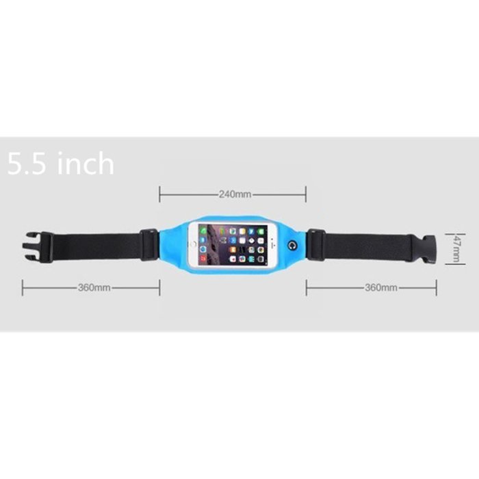 Evtech(tm) [Expandable Waist Pack Belt] Men and Women Sports, Running and Fitness Movement Visible Touch-screen...