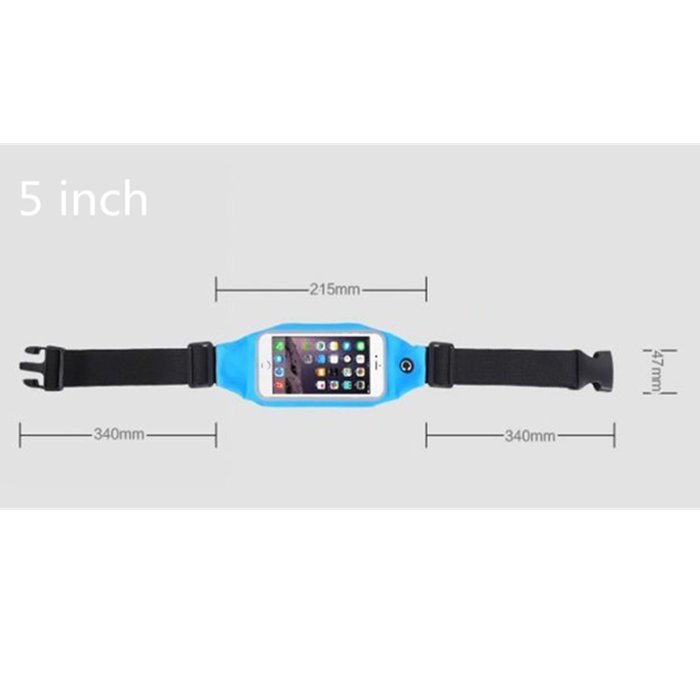 Evtech(tm) [Expandable Waist Pack Belt] Men and Women Sports, Running and Fitness Movement Visible Touch-screen... N2
