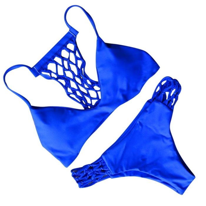 HOT Sale!Canserin Women Sexy Brazilian Push Up Padded Bikini Set N10
