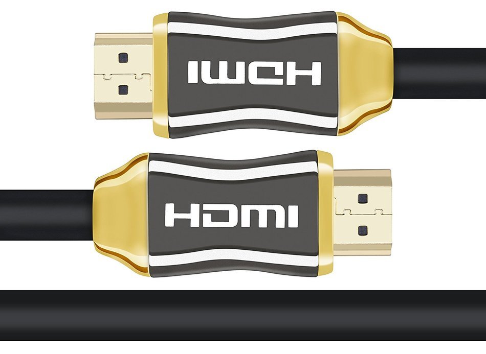 KIN&P HDMI Cable 3ft Ultra High Speed HDMI 2.0 (4K) HDMI cables for PlayStation PS3 PS4 PC Apple TV, Support 2160P... N13
