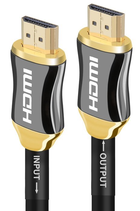 KIN&P HDMI Cable 3ft Ultra High Speed HDMI 2.0 (4K) HDMI cables for PlayStation PS3 PS4 PC Apple TV, Support 2160P... N15