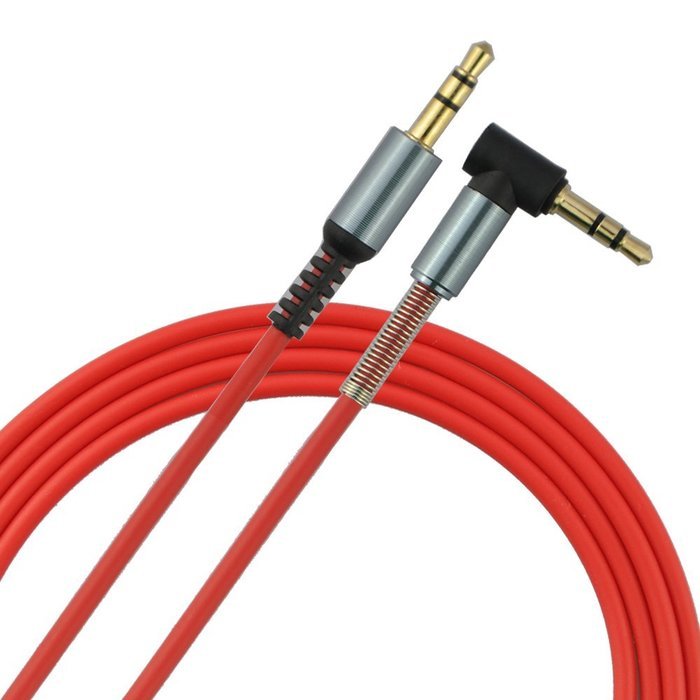 Seadream 2PACK 6 inch 3-Pole 3.5mm Male Right Angle to 3.5mm Female Stereo Audio Cable Headset Extension Cable... N16