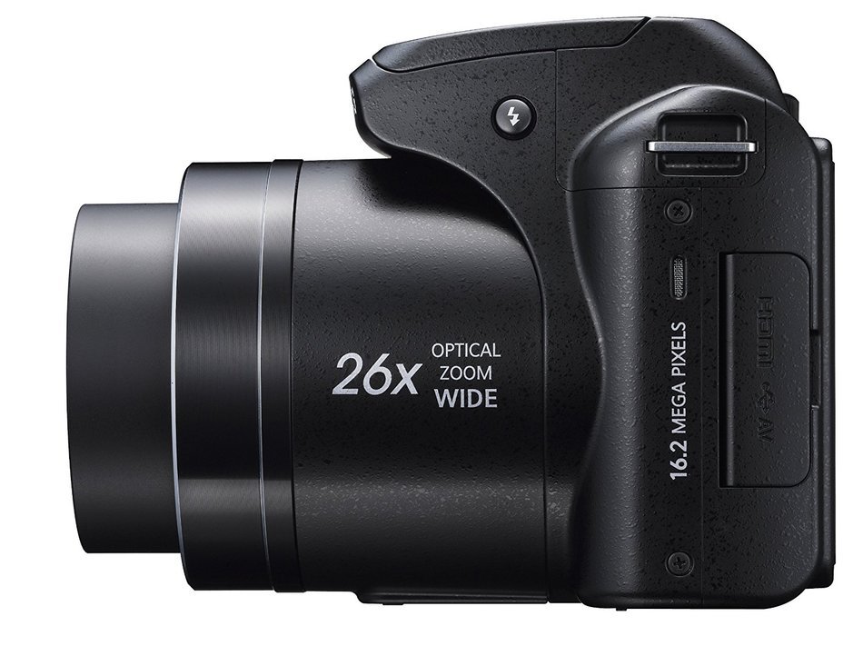 Samsung WB100ZBABUS WB100 16.4MP Smart Camera with 26x Optical Zoom and 3-inch LCD in Black N2
