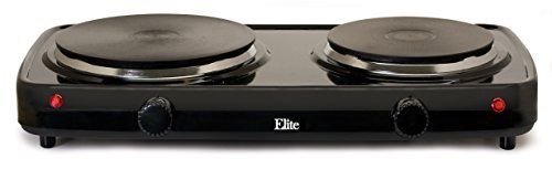Electric Double 2 Buffet Burner Stove Electric Hot Plate Heating Cooking, yet stylish enough to leave out for...