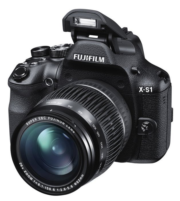 FUJIFILM Digital Camera X-S1 12MP 2/3-inch EXR-CMOS Wide angle24mm x26 Optical Zoom F FX-X-S1 N8