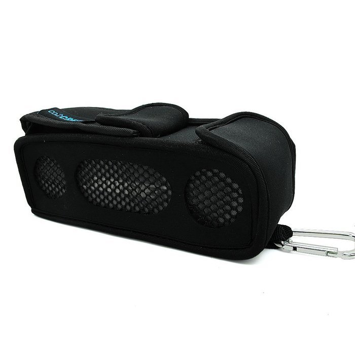 co2CREA(TM) Black Soft Neoprene Carry Travel Case Cover Skin Sleeve Bag with Bicycle/ bike/motorcycle cable tie... N2