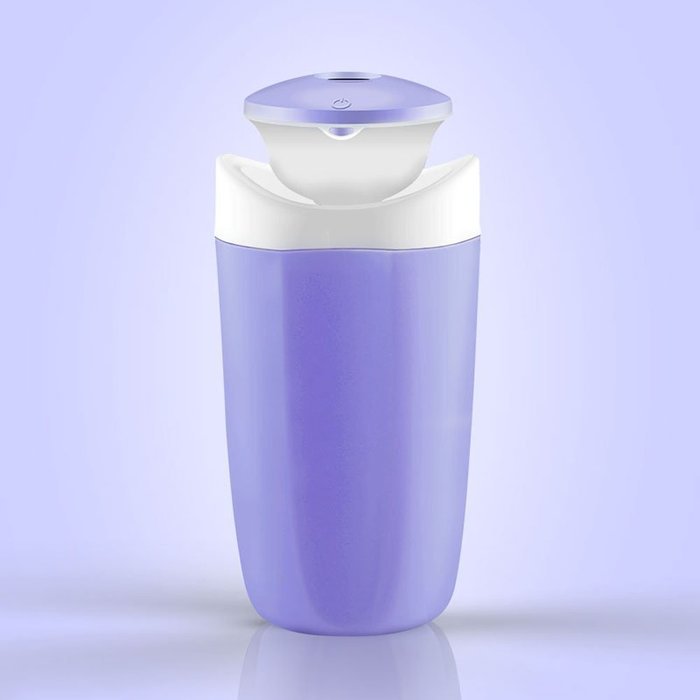 Eazzzy Portable Mini Car Air Humidifiers 250ML with Function Waterless Automatic Shut-Off, LED Lighting for Baby... N2