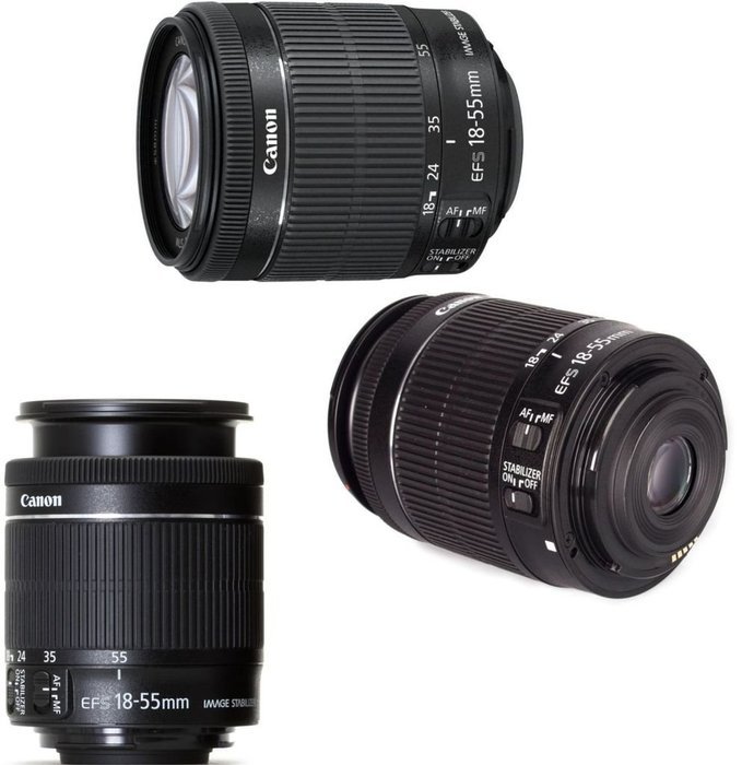 Canon EOS T6s + Canon 18-55mm IS STM + 2 32GB Transcend SD Memory Cards + LED Video Light + Spare LP E17 Battery... N2