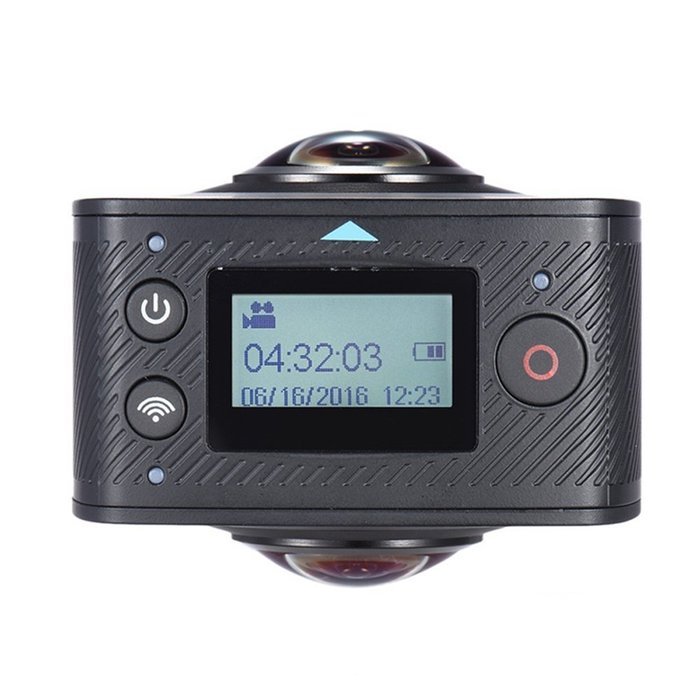 Boblov Dual-lens 360 Degree Panoramic Camera Digital Video Sports Action VR Camera 720P 30fps HD 8MP with 220... N3