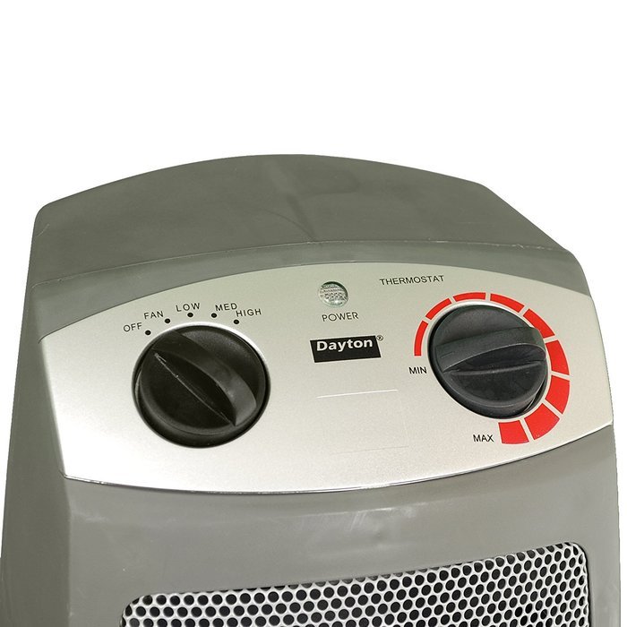 Dayton 1VNW9 Electric Space Heater With Added Safety Features by Dayton N5