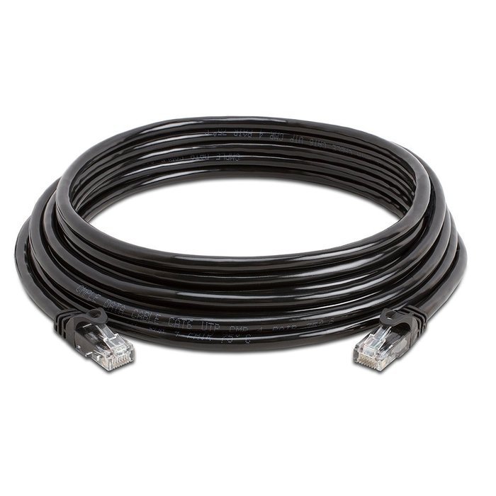 Cmple - CAT 6 500MHz UTP ETHERNET LAN NETWORK CABLE - 100 FT Gray N51