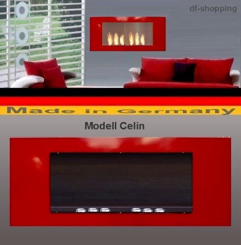 Bio- Ethanol and Fire Gel Fireplace Model Celin - Choose from 6 colors (Anthracite)