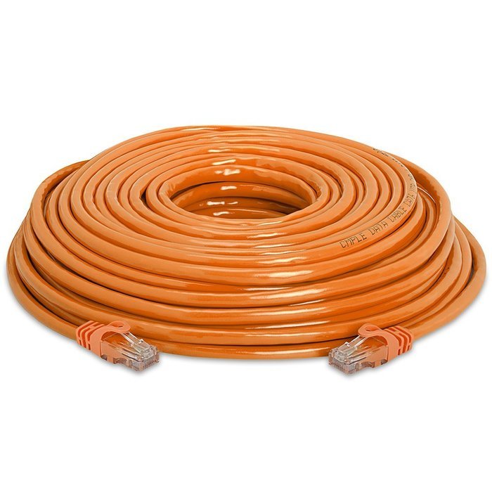 Cmple - CAT 6 500MHz UTP ETHERNET LAN NETWORK CABLE - 100 FT Gray N52