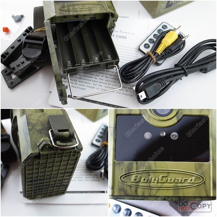 ScoutGuard/BolyGuard MG882K-8M Black IR Wireless MMS/GPRS Long Range Solar Panel Scouting Hunting Game Camera N7