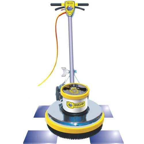 Mercury L-17E Lo-Boy Floor Machine, 17" Apron, 1.5 HP Motor, 175 RPM Brush Speed