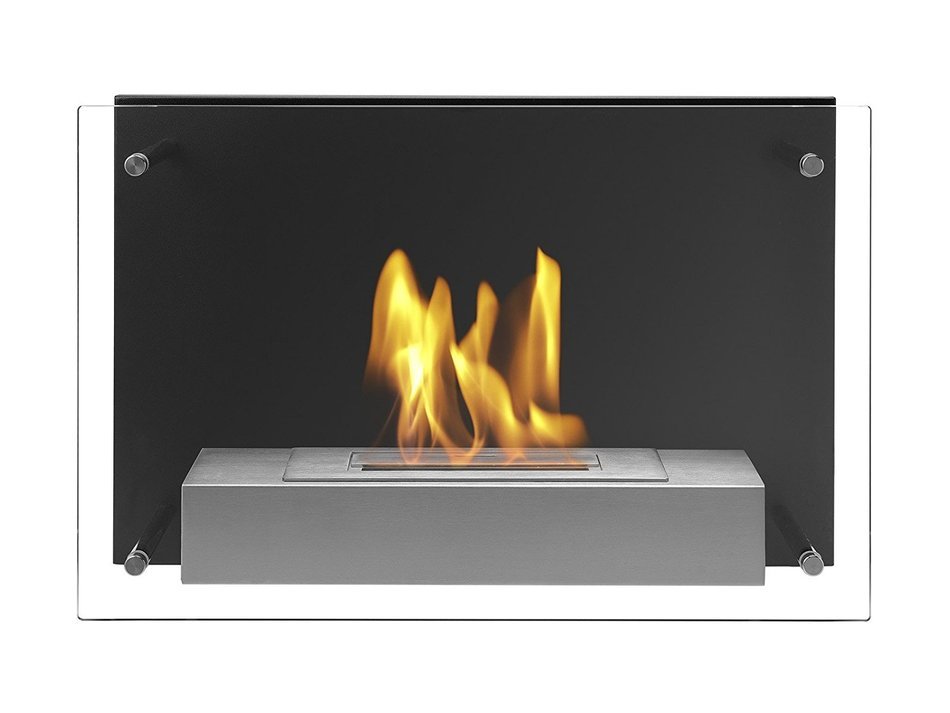 Ignis Senti Ventless Wall Mounted Bio Ethanol Fireplace N3
