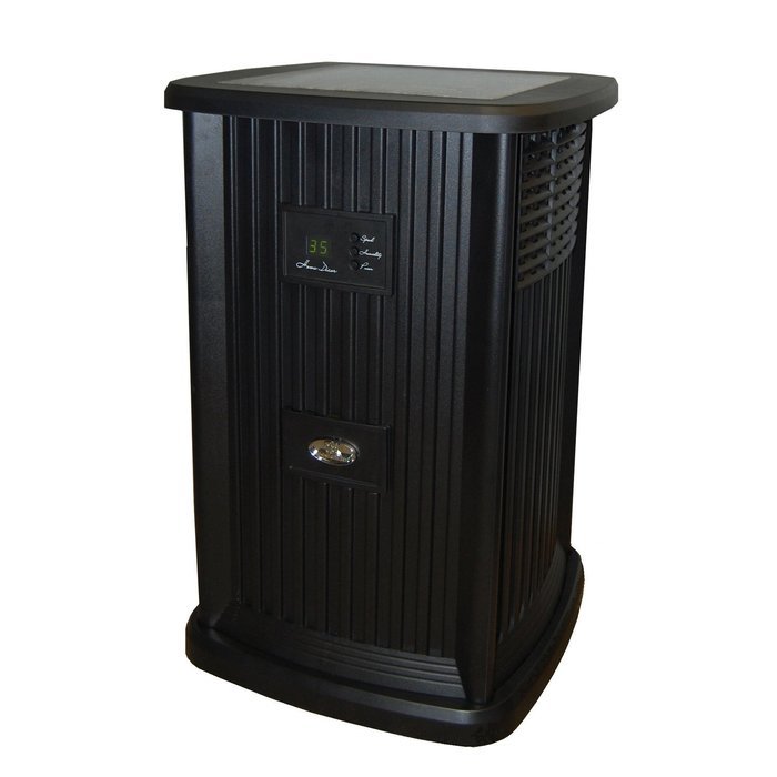 Essick Air EP9 700 Digital Whole-House Pedestal-Style Evaporative Humidifier, Black