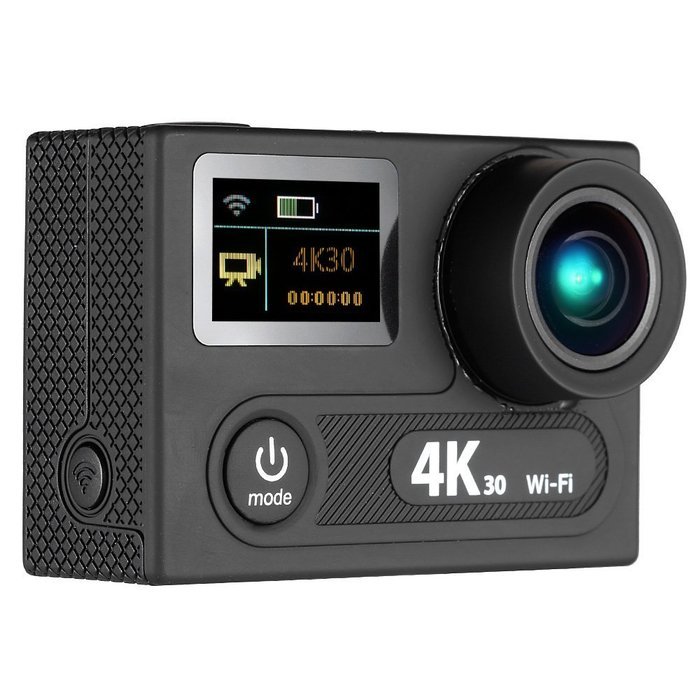 Ultra HD 4K Action Camera Wifi 1080P 12MP 2" Dual Screen LCD 360 Degree VR Camera 170 Degree Wide-angle Waterproof... N3