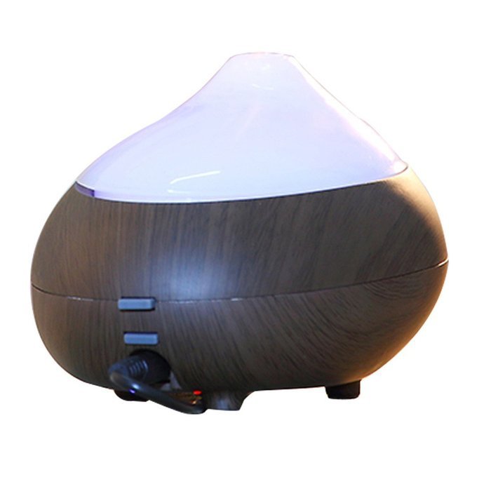 120ml Essential Oil Diffuser Ultrasonic Cool Mist Aroma Humidifier Aromatherapy Diffuser Wood Grain Whisper Quiet... N2