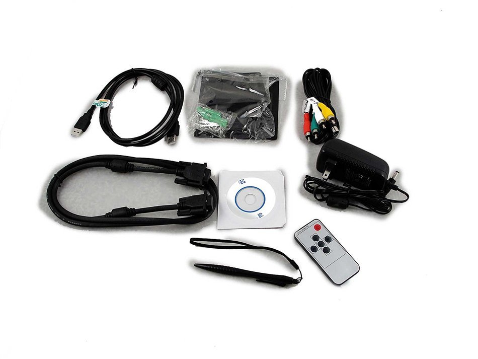 VSL102-HW Widescreen 10.2 inch metal HDMI/VGA/AV touchscreen monitor industrial rugged N3