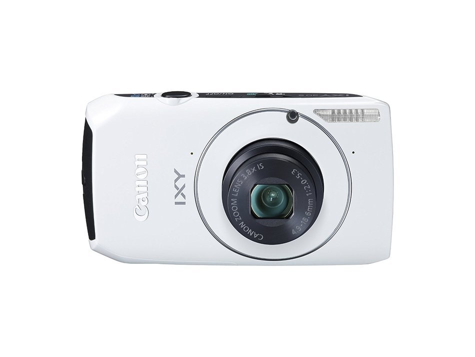 Canon PowerShot SD4000IS/IXY30S/IXUS300HS 10 MP CMOS Digital Camera with 3.8x Optical Zoom and f/2.0 Lens - WHITE N4